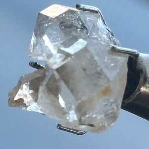 Elegant Clear Quartz Crystal Ornament